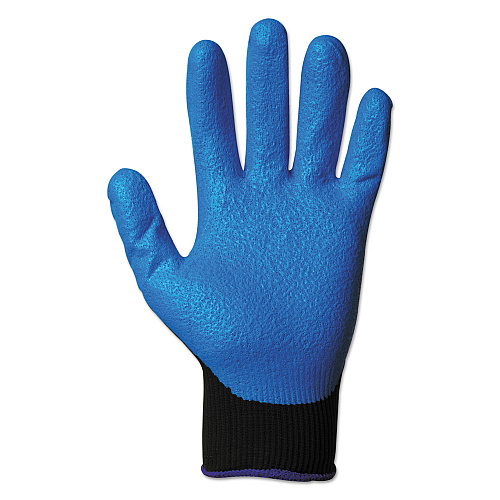KleenGuard G40 Foam Nitrile Coated Gloves, 230 mm Length, Medium/Size 8, Blue, 12 Pairs (40226)