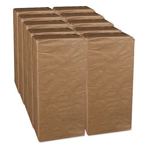 Scott 1/8-Fold Dinner Napkins, 2-Ply, 17 x 14 63/100, White, 300/Pack, 10 Packs/Carton (98200)