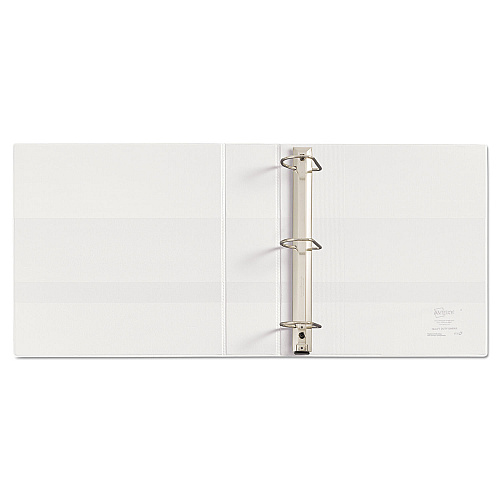 Avery Heavy-Duty Non Stick View Binder with DuraHinge and Slant Rings, 3 Rings, 2" Capacity, 11 x 8.5, White, (5504) (05504)