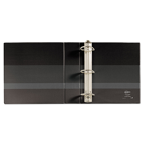 Avery Durable View Binder with DuraHinge and EZD Rings, 3 Rings, 2" Capacity, 11 x 8.5, Black, (9500) (09500)