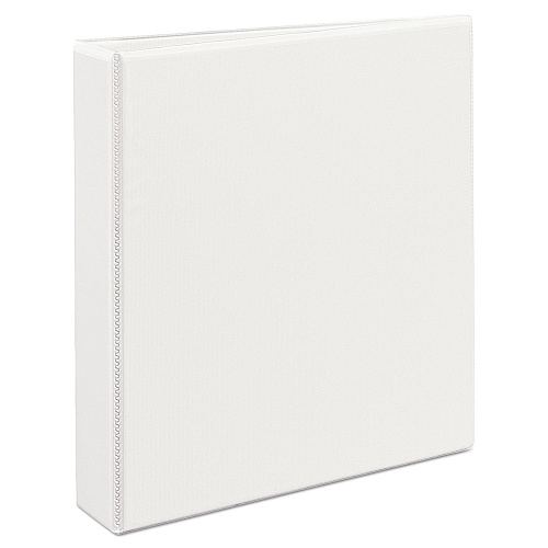 Avery Heavy-Duty Non Stick View Binder with DuraHinge and Slant Rings, 3 Rings, 1.5" Capacity, 11 x 8.5, White, (5404) (05404)