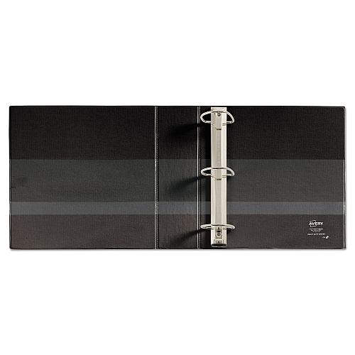 Avery Heavy-Duty Non-View Binder with DuraHinge and Locking One Touch EZD Rings, 3 Rings, 3" Capacity, 11 x 8.5, Black (79983)