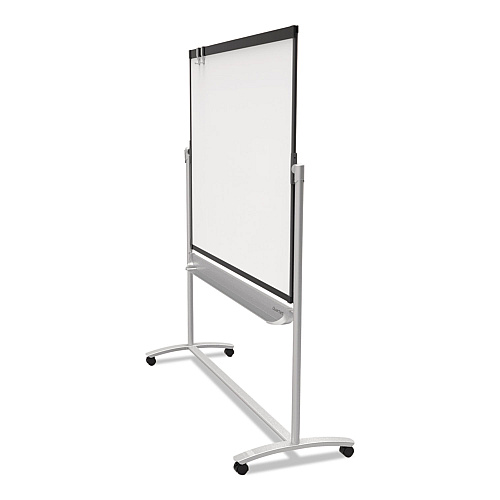 Quartet Prestige 2 Mobile Presentation Easel, 6 ft x 4 ft, Silver/Graphite (ECM64P2)