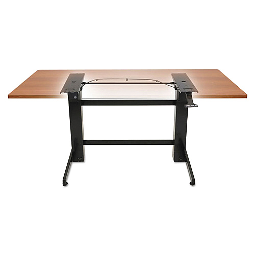 Ergotron WorkFit-B Sit-Stand Base, Up to 88 lb, 42" x 26" x 32" to 51.5", Black (24388009)