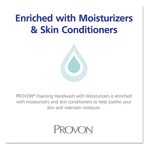 PROVON Foaming Handwash w/Moisturizers, Cranberry Scent, 2000 mL Refill, 2/Carton (528502)