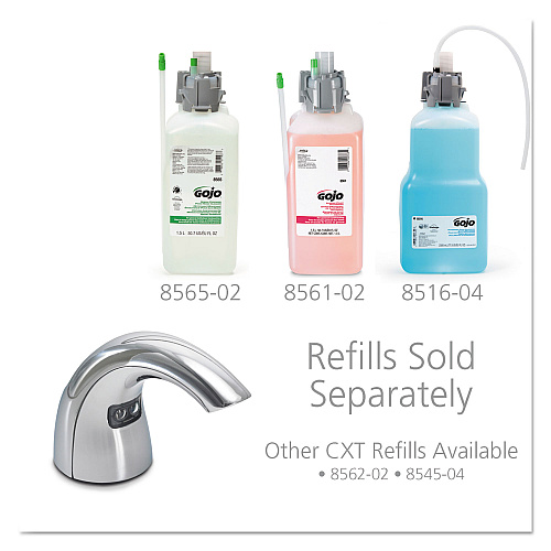 Cxt Touch Free Soap Dispenser, 2.3 L, Chrome (854001)