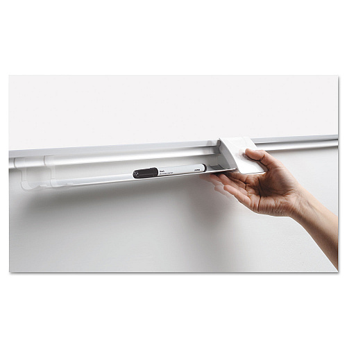 MasterVision Ruled Magnetic Steel Dry Erase Planning Board, 72 x 48, White Surface, Silver Aluminum Frame (MA2794830)