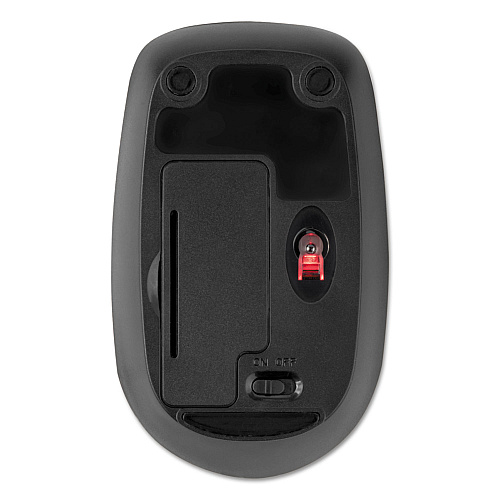 Kensington Pro Fit Wireless Mobile Mouse, 2.4 GHz Frequency/30 ft Wireless Range, Left/Right Hand Use, Black (75228)