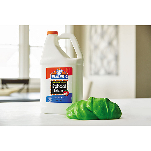 Elmer's Washable School Glue, 1 gal, Dries Clear (E340)