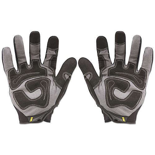 Ironclad General Utility Spandex Gloves, Black, Medium, Pair (GUG03M)