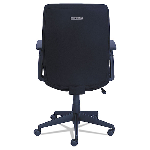 La-Z-Boy Baldwyn Series Mid Back Task Chair, Supports Up to 275 lb, 19" to 22" Seat Height, Black (48825)