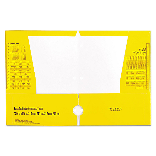 Mead Pocket Folder 4 Internal Pocket(s) - Assorted - 6 / Pack (38058)