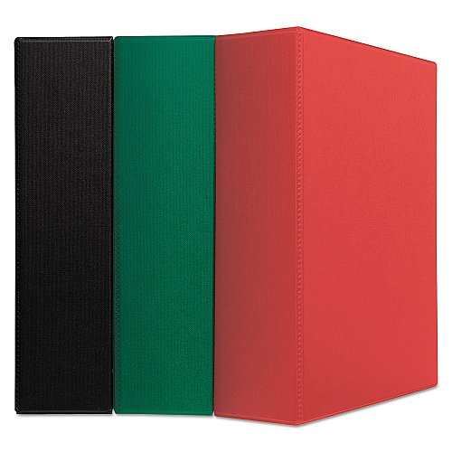 Avery Heavy-Duty Non-View Binder with DuraHinge and One Touch EZD Rings, 3 Rings, 2" Capacity, 11 x 8.5, Black (79982)