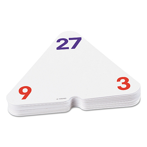TREND Three-Corner Flash Cards, Multiplication/Division, 5.5 x 5.5, 48/Set (T1671)