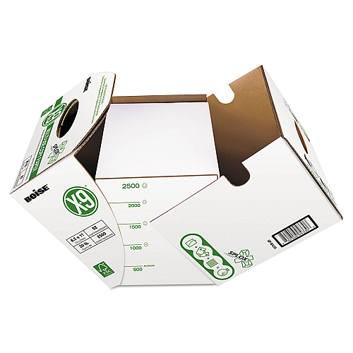 Boise X-9 SPLOX Multi-Use Paper , 92 Bright, 20 lb, 8.5 x 11, White, 2500 Sheets/Carton (SP8420)
