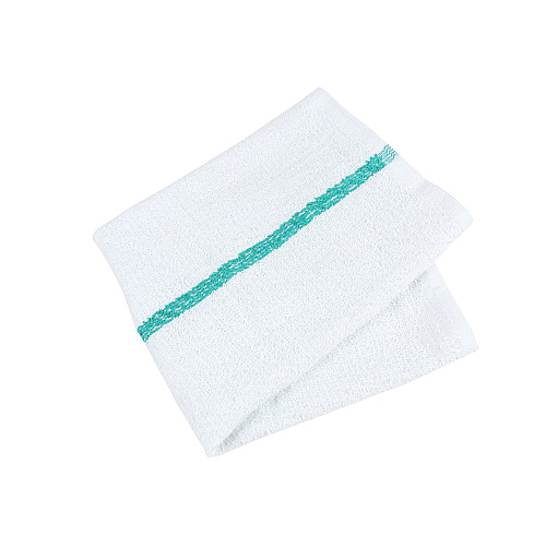 Qwick Wick Bar Mop Towel 30oz Green Stripe - Case Of 60 (N030-GR-5DZ)