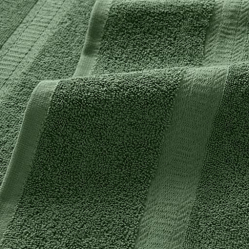 True Color Bath Towel 25x52 Green - Pack Of 6 (P-BATH-HG-6)