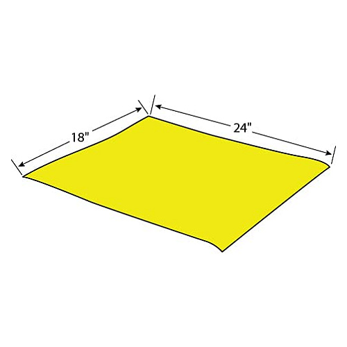 Taskbrand Medium Duty Duster 18x24 Yellow 50pk, Case Of 500 (N-DSMFPY)