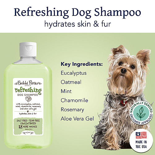 Bobbi Panter Botanicals Refreshing Dog Shampoo Mint/chamoile (14 Oz) - Case Of 12 (BP00036-CS)