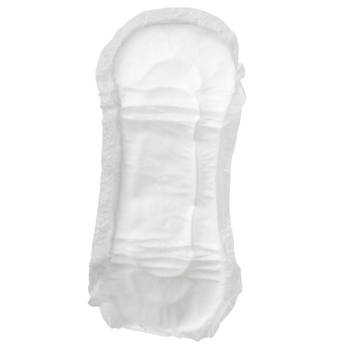 Traditional Regular Maxi Pad, Individually Wrapped, Generic Packaging, White, 500/cs, Case Of 500 (500IM)