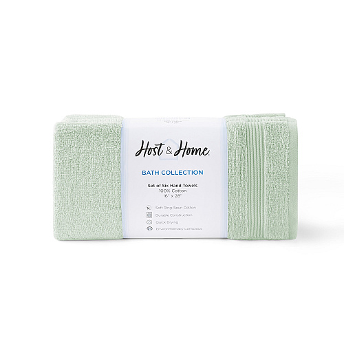 Host & Home Hand Towel 16x28 - Case Of 60 (HHHT-1628-GR-CS)