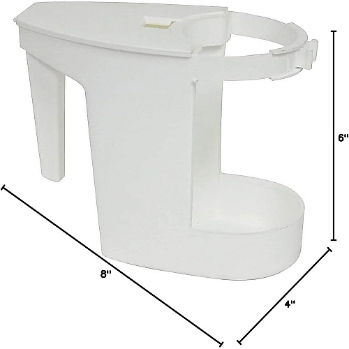 Impact Super Toilet Bowl Caddy White, Case Of 12 (100)