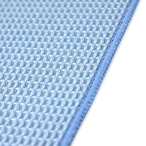 Microfiber Cloths Waffle 335 Gsm Blue 16x16 15 Dz/cs, Pack Of 12 (MFCWA3351616BL)