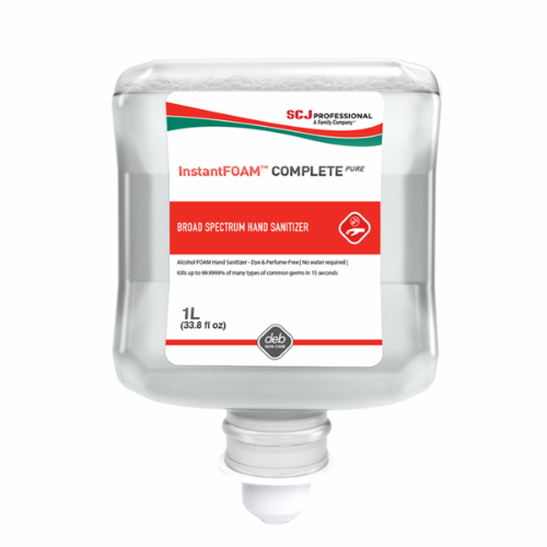 Instantfoam Complete Pure Broad-spectrum Alcohol Instant Hand Sanitizer, 1 Liter - Case Of 6 (IFC1L)
