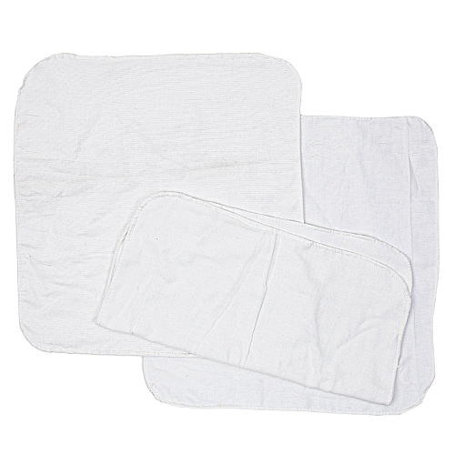 Rw80 Flannel Reclaimed Rags White - 5lb Bag (R-W80-5B)
