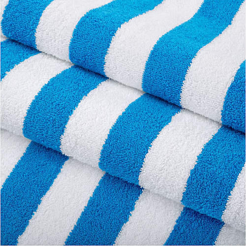 California Cabana Beach Towels 30x70 Blue - Pack Of 4 (PNP-CABANA-BL)