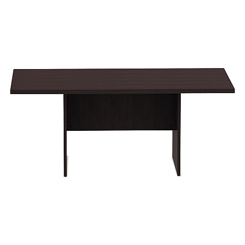 Alera Valencia Series Conference Table, Rectangular, 70.88w x 41.38d x 29.5h, Espresso (ALEVA717242ES)