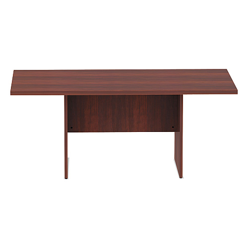Alera Valencia Series Conference Table, Rectangular, 70.88w x 41.38d x 29.5h, Medium Cherry (ALEVA717242MC)