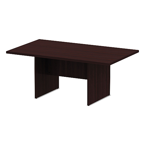 Alera Valencia Series Conference Table, Rectangular, 70.88w x 41.38d x 29.5h, Mahogany (ALEVA717242MY)