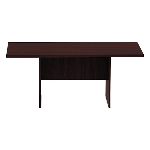 Alera Valencia Series Conference Table, Rectangular, 70.88w x 41.38d x 29.5h, Mahogany (ALEVA717242MY)