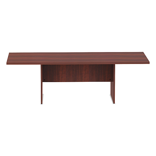 Alera Valencia Series Conference Table, Rectangular, 94.5w x 41.38d x 29.5h, Medium Cherry (ALEVA719642MC)