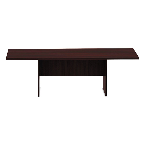 Alera Valencia Series Conference Table, Rectangular, 94.5w x 41.38d x 29.5h, Mahogany (ALEVA719642MY)