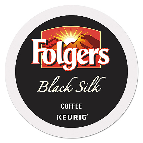 Folgers Gourmet Selections Black Silk Coffee K-Cups, 24/Box (6662)