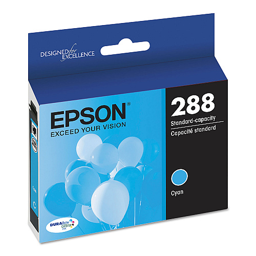 Epson T288220-S (288) DURABrite Ultra Ink, Cyan