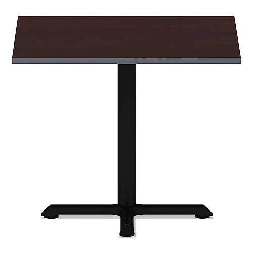 Alera Reversible Laminate Table Top, Square, 35.38w x 35.38d, Medium Cherry/Mahogany (ALETTSQ36CM)
