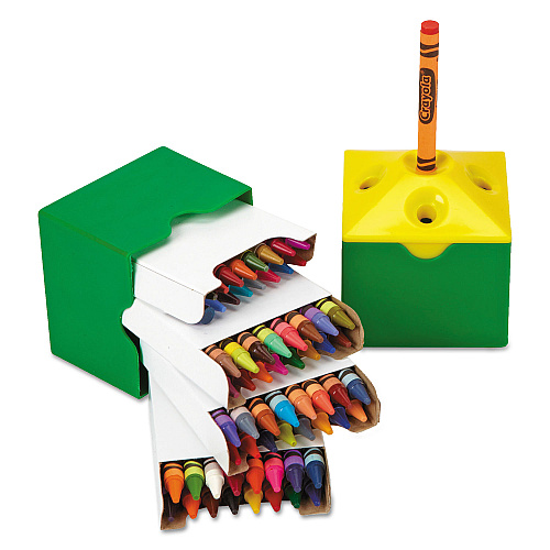 Crayola Classpack Regular Crayons, Assorted, 13 Caddies, 832/Box (528019)