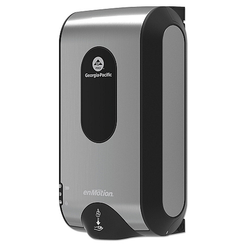 Georgia Pacific Professional GP enMotion Automated Touchless Soap/Sanitizer Dispenser, 1,200 mL, 4.6 x 7.13 x 14.06, Stainless (52060)