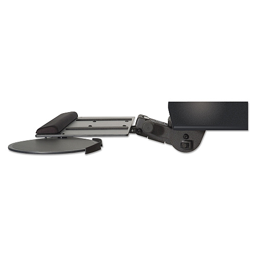 Kelly Computer Supply Leverless Lift N Lock Keyboard Tray, 19w x 10d, Black (69575)