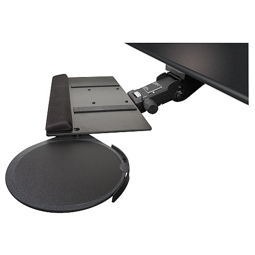 Kelly Computer Supply Leverless Lift N Lock Keyboard Tray, 19w x 10d, Black (69575)