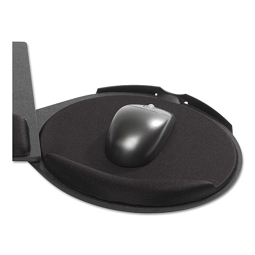 Kelly Computer Supply Leverless Lift N Lock Keyboard Tray, 19w x 10d, Black (69575)