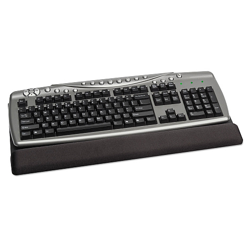 Kelly Computer Supply Keyboard Wrist Rest, 19 x 10.5, Black (51306)
