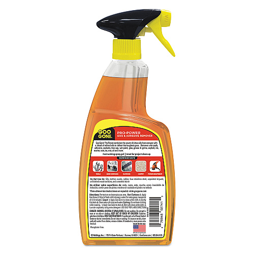 Goo Gone Pro-Power Cleaner, Citrus Scent, 24 oz Spray Bottle, 4/Carton (2180A)
