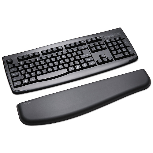 Kensington ErgoSoft Wrist Rest for Standard Keyboards, 22.7 x 5.1, Black (52799)