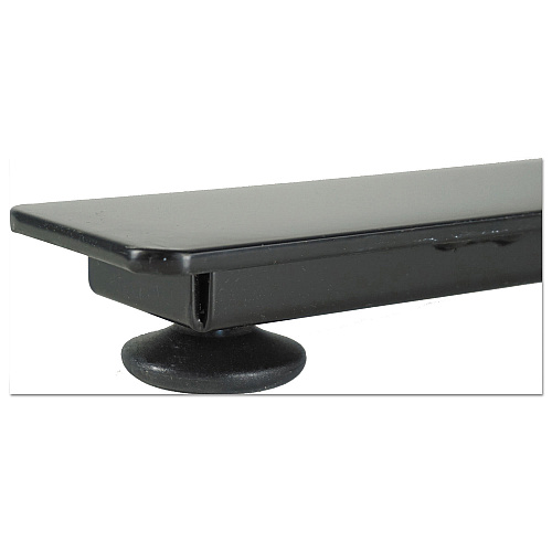 Alera AdaptivErgo Sit-Stand Two-Stage Electric Height-Adjustable Table Base, 48.06" x 24.35" x 27.5" to 47.2", Black (ALEHT2SSB)