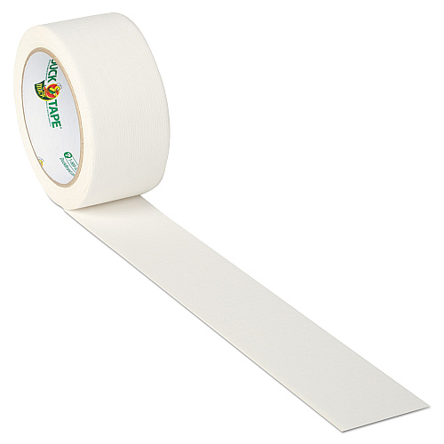 Duck Colored Duct Tape, 3" Core, 1.88" x 20 yds, White (1265015)