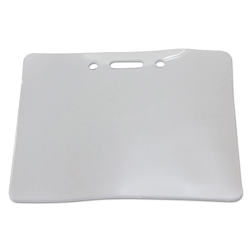 Sicurix Proximity Badge Holder, Horizontal, 4w x 3h, Clear, 50/Pack (47810)